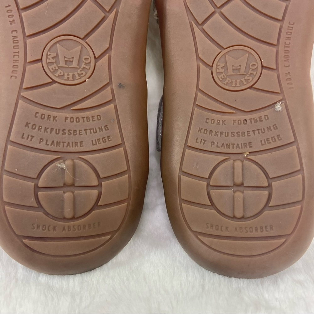 Mephisto Shimmer Gold Gray Python Snakeprint Leat… - image 7